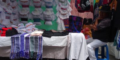 Clothes seller Otavalo