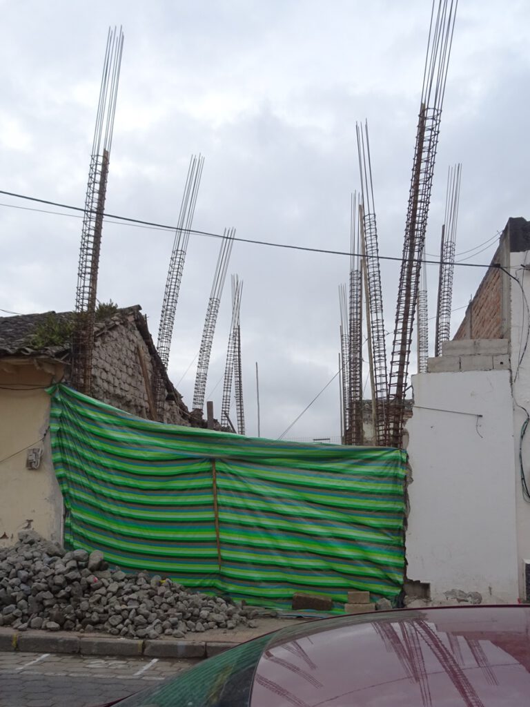 Building site in Otavalo