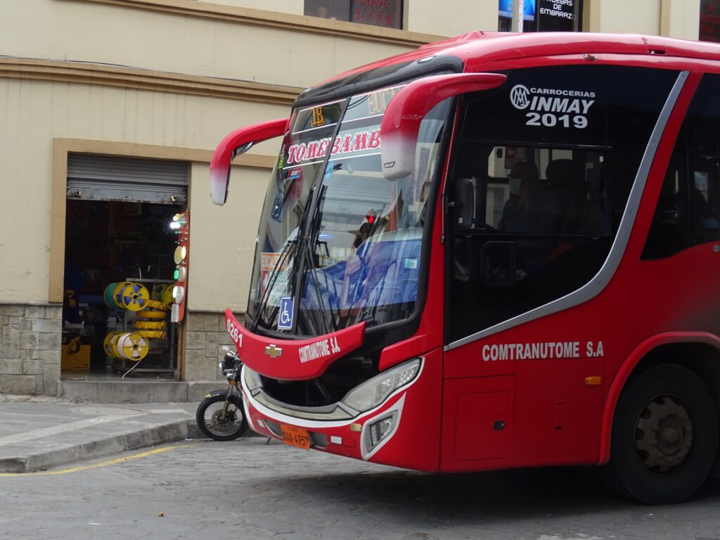 Bus ventilation in Cuenca