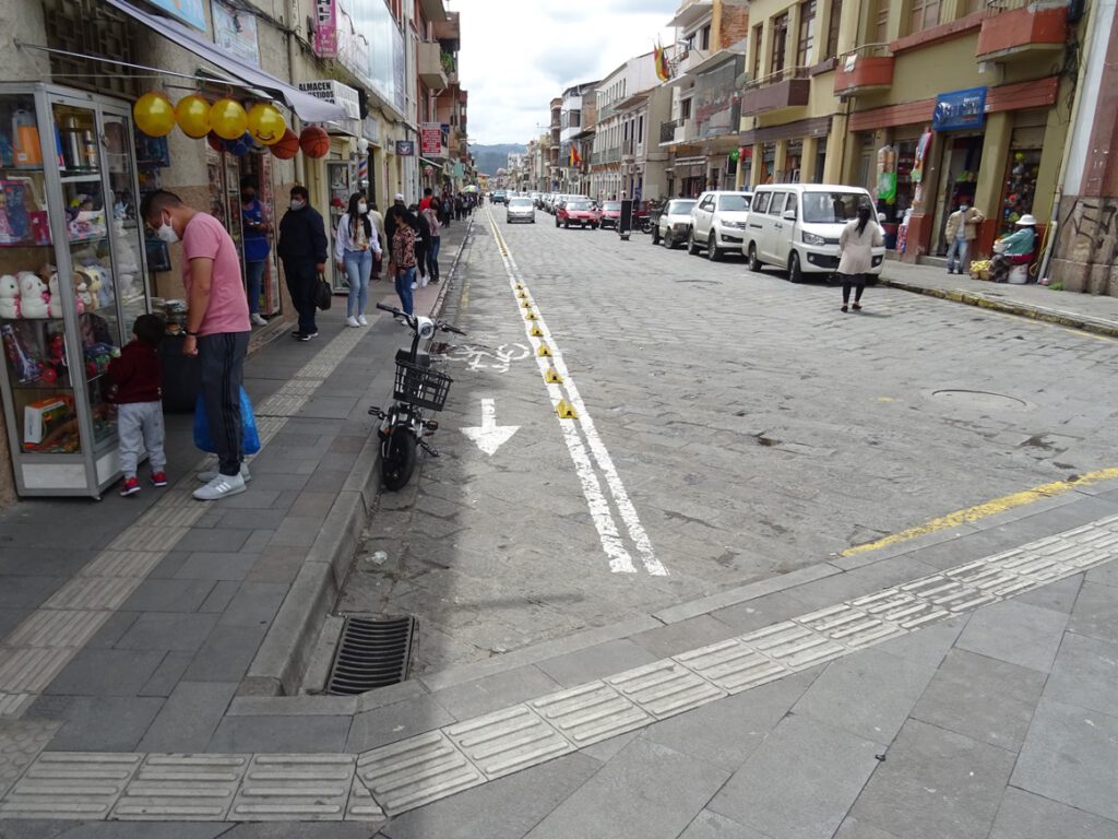 Failed cycle lane