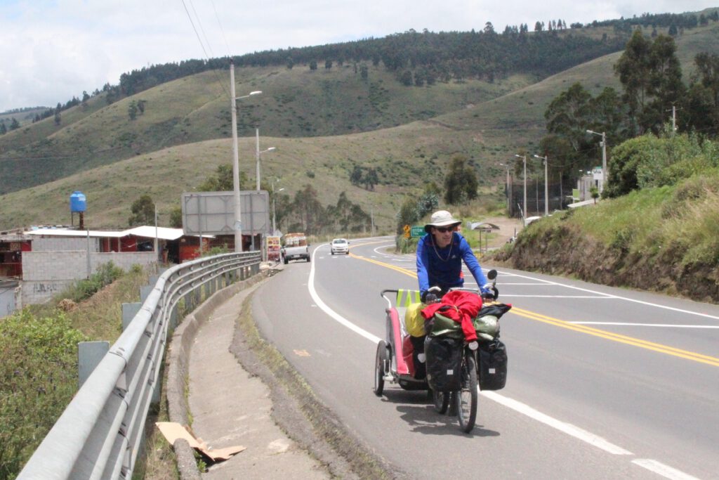 Last climb arriving at Otón