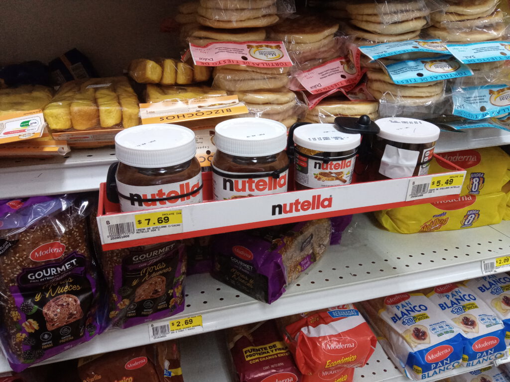 Nutella with locks