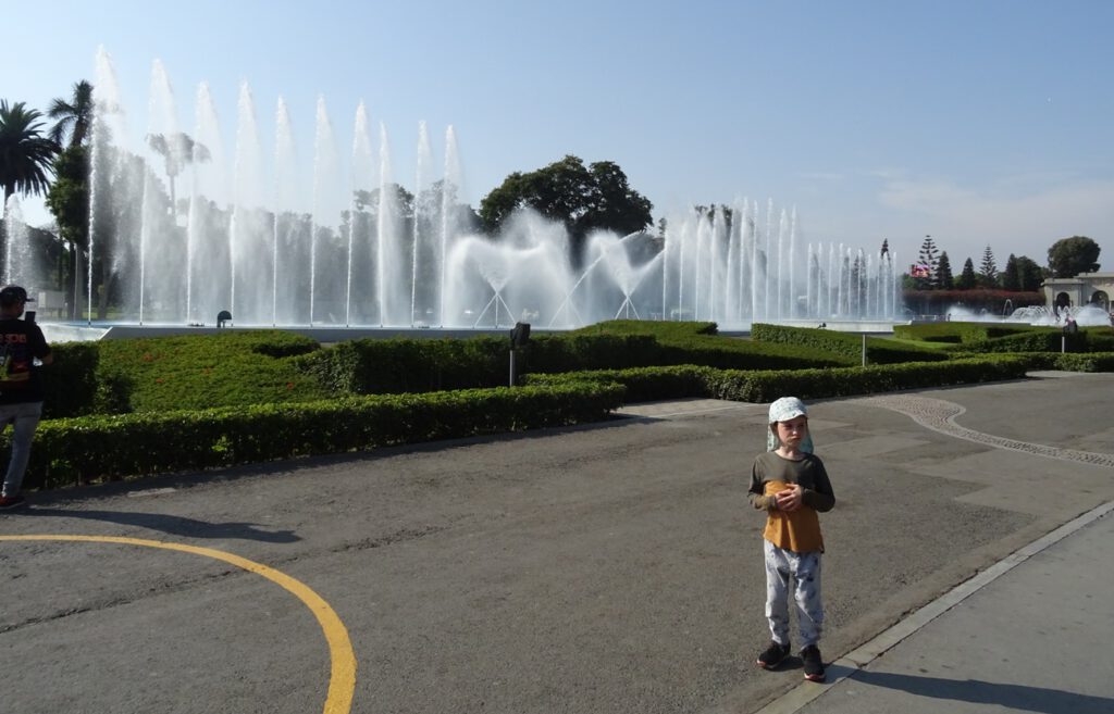 Lima water fountain