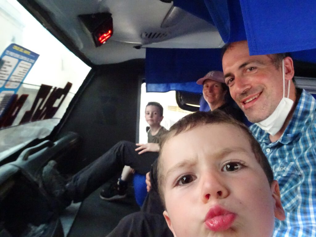 Bus selfie