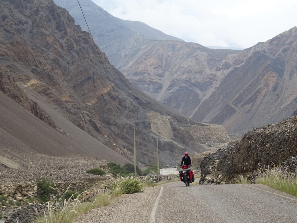 Road along the Santa