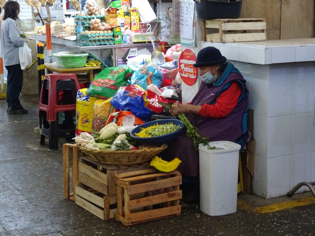 Market in Lima