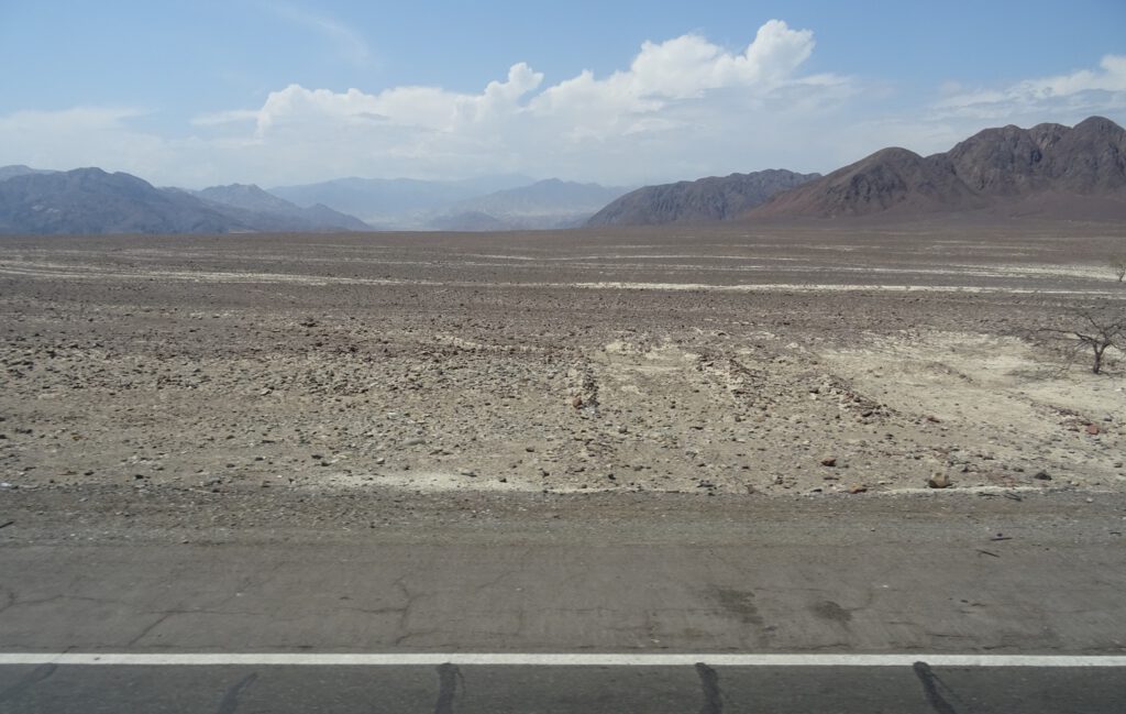The dry way to Nasca