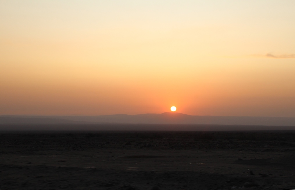 Sunset in Nasca