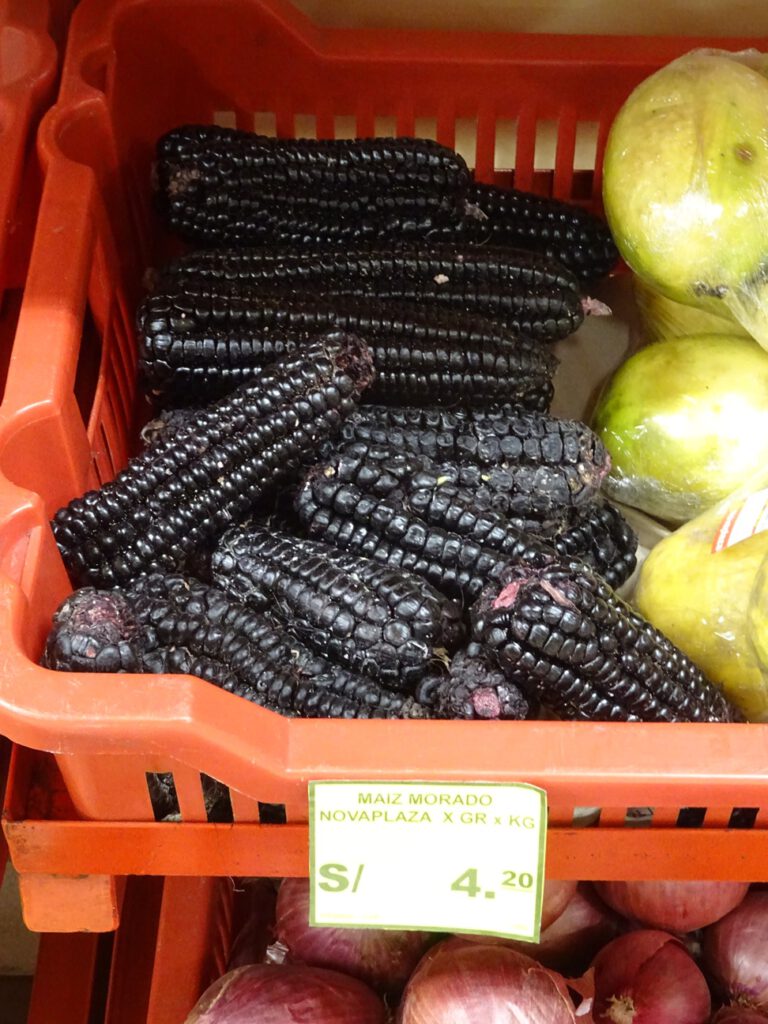 Purple corn