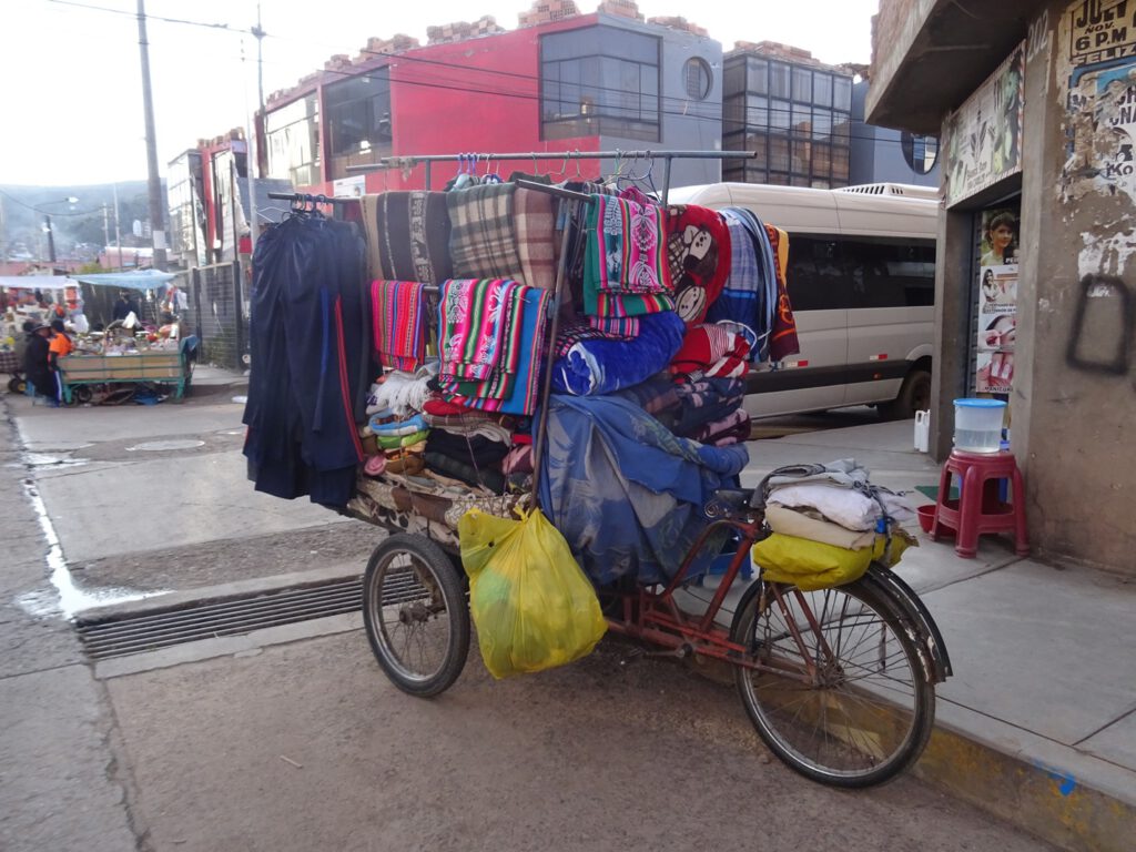 Cargo bike in Puno