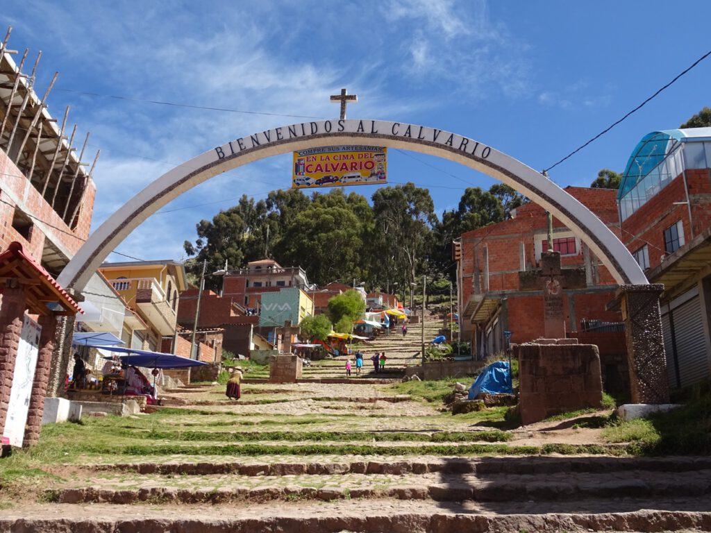 Climb to Cerro el Calvario