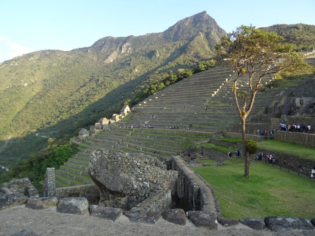 Condor temple in Machu Picchu