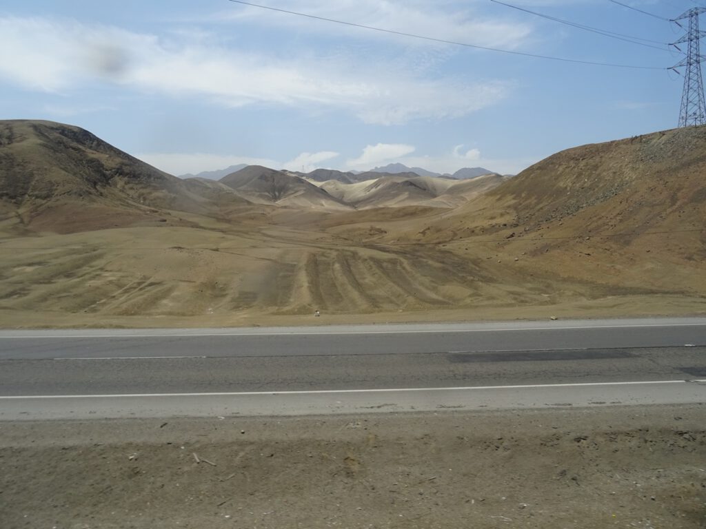 Desert coast road