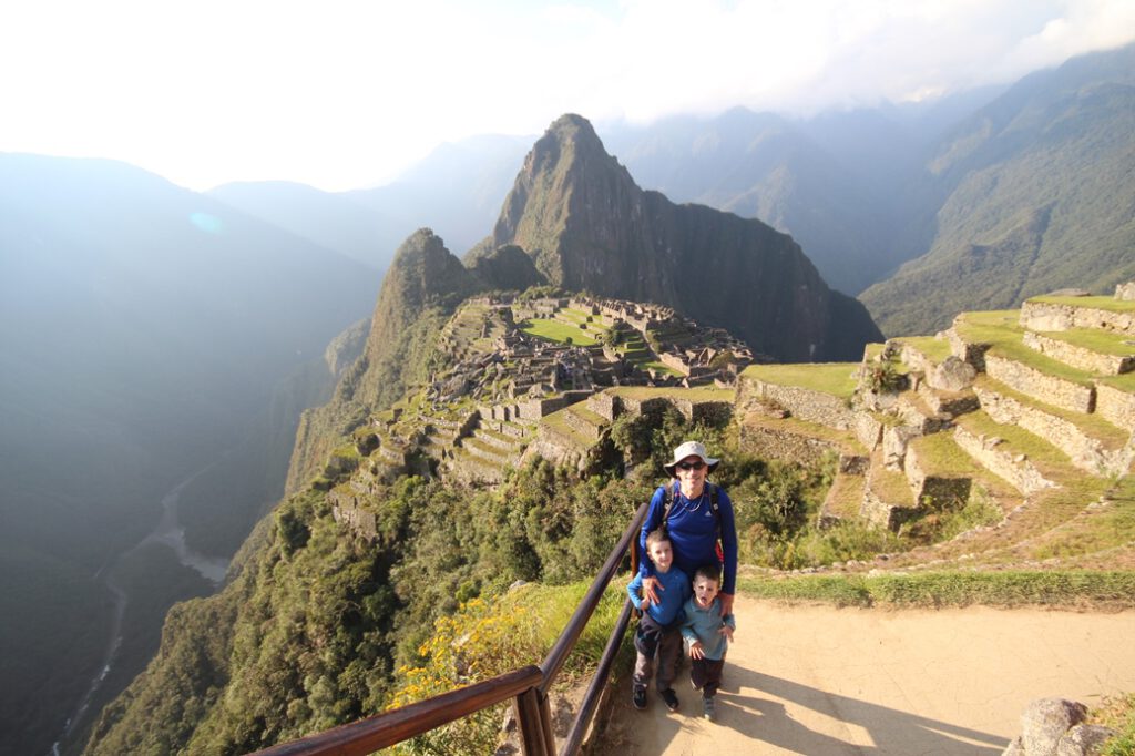 Machu Picchu steep hills