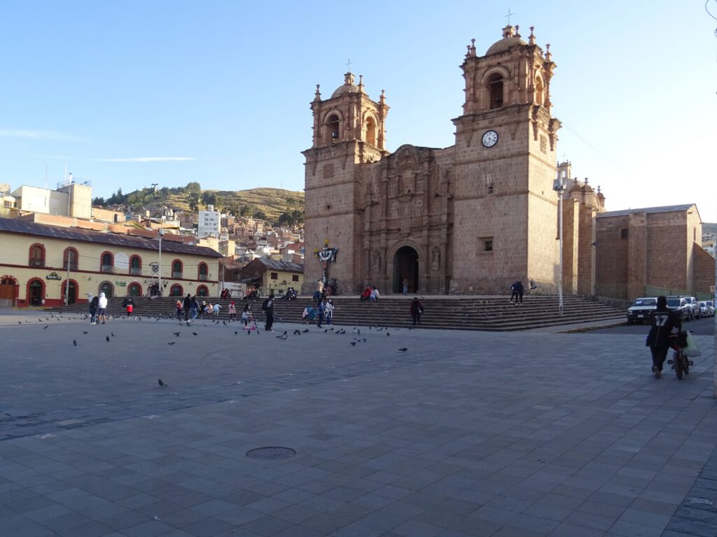 Main square in Puno