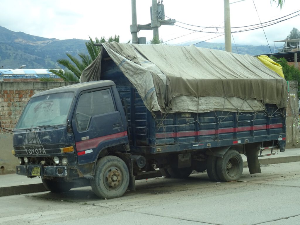 Old truck in Peru