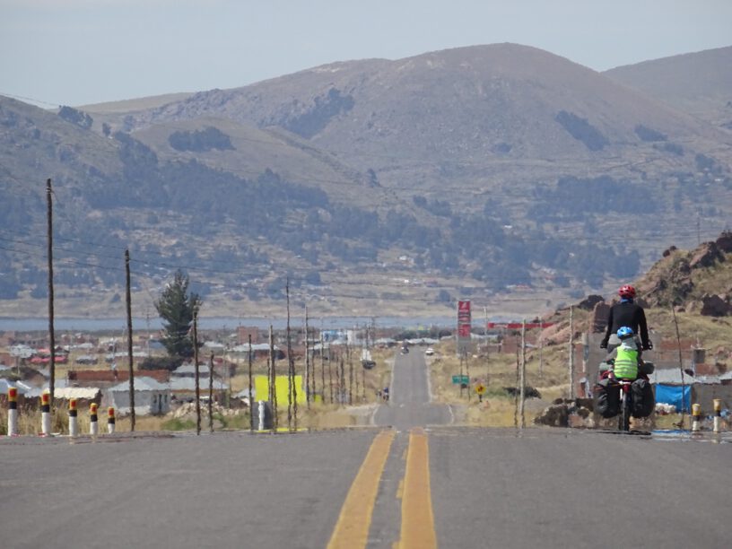 Road around Titicaca
