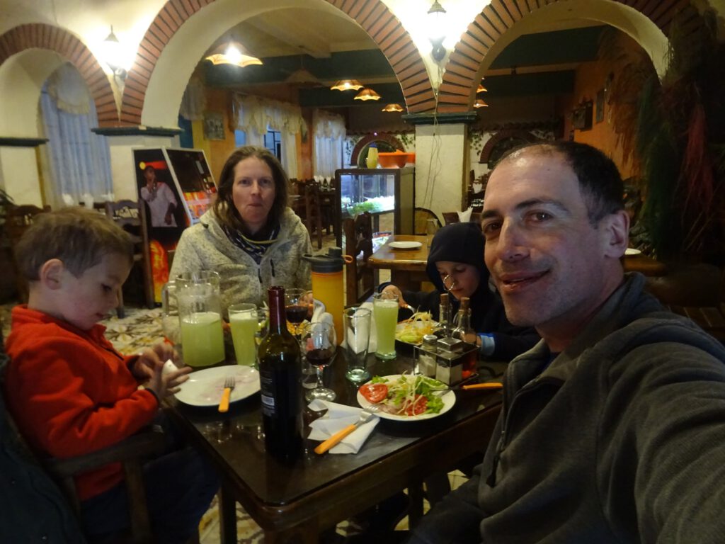 Dinner in Oruro