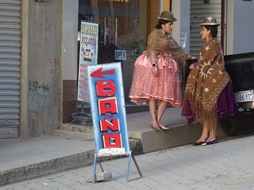 Girls taking a pause