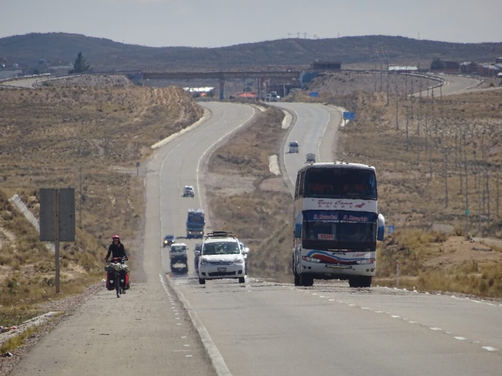 Undulating road