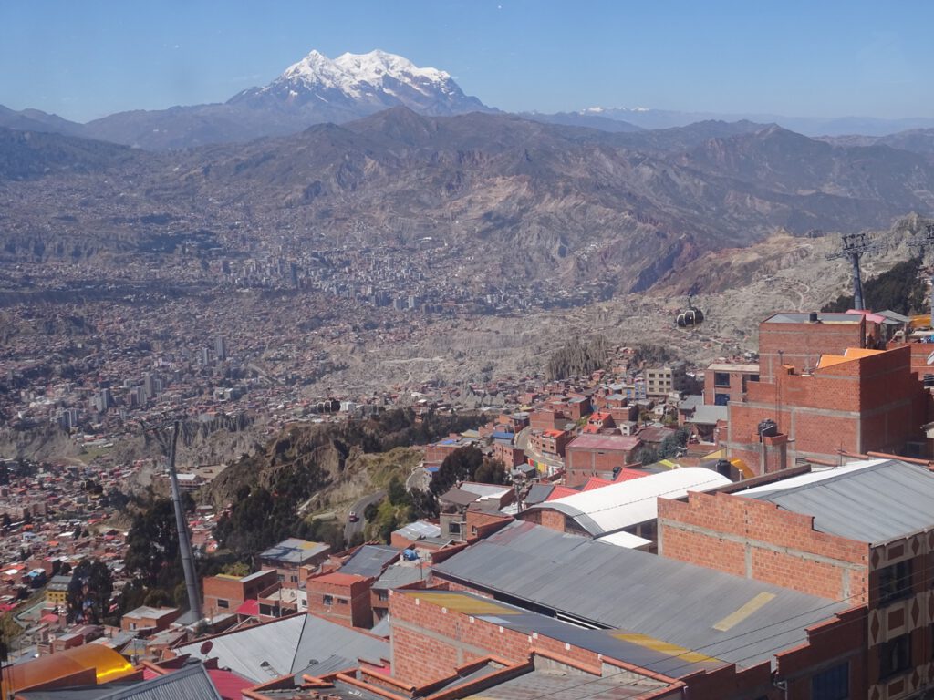 Illimani peak