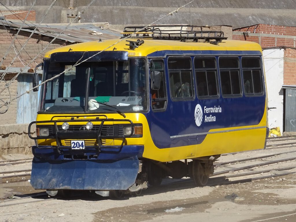 Bolivian ferrobus