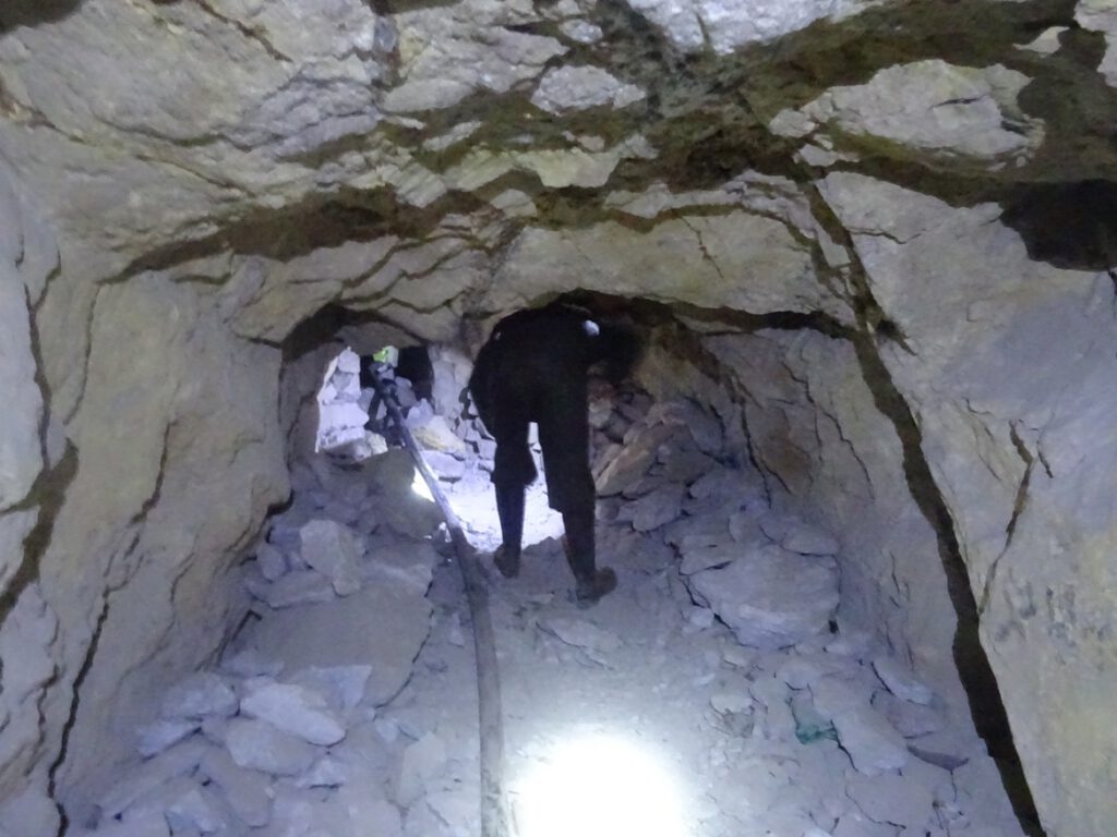 Inside a Potosí mine