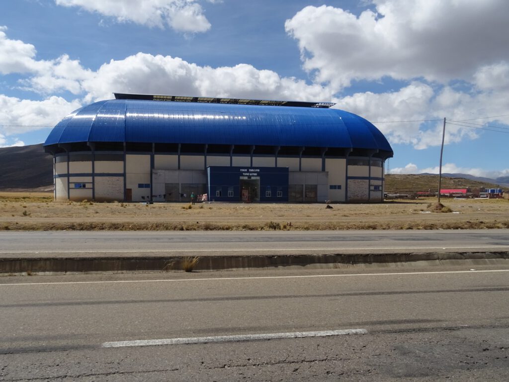 Big stadiums in small villages