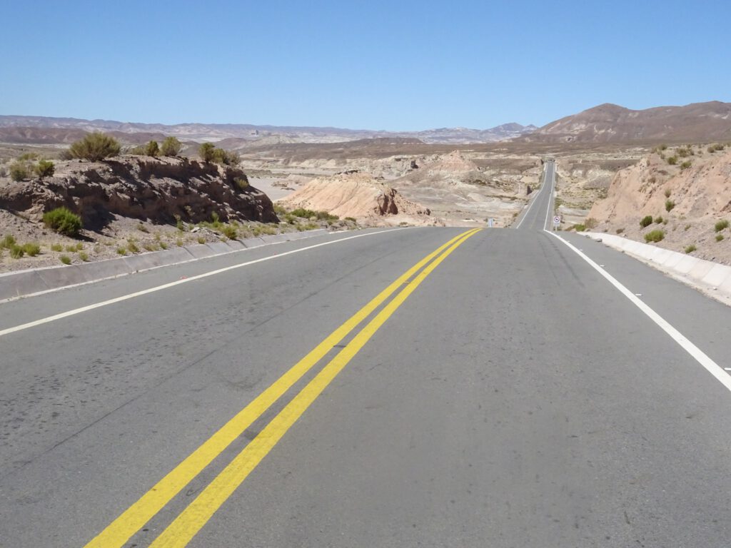 Undulating road to Atocha