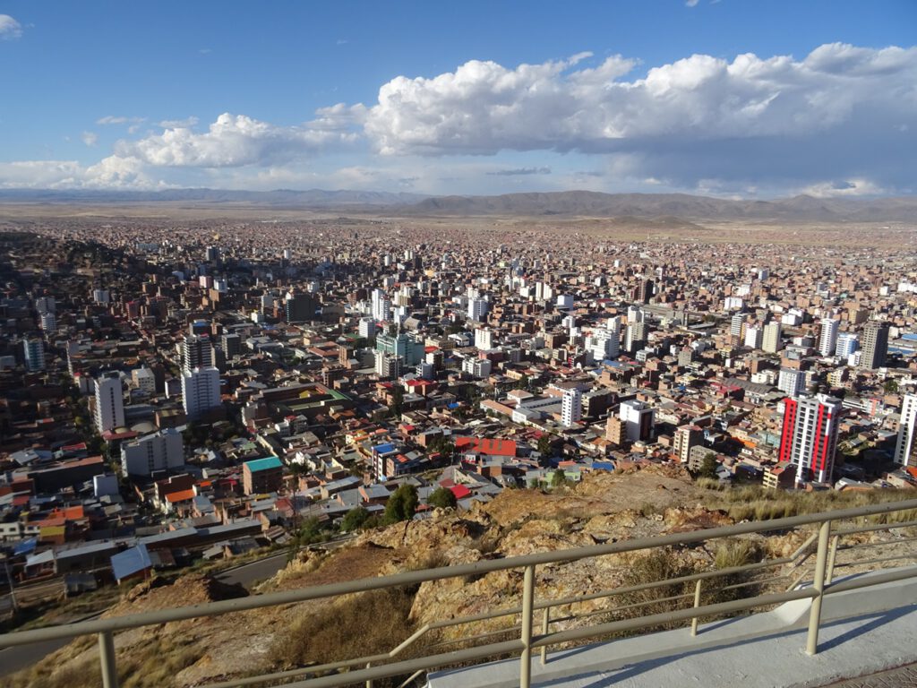 Oruro from above