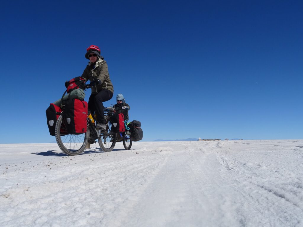 Cycling in Uyuni