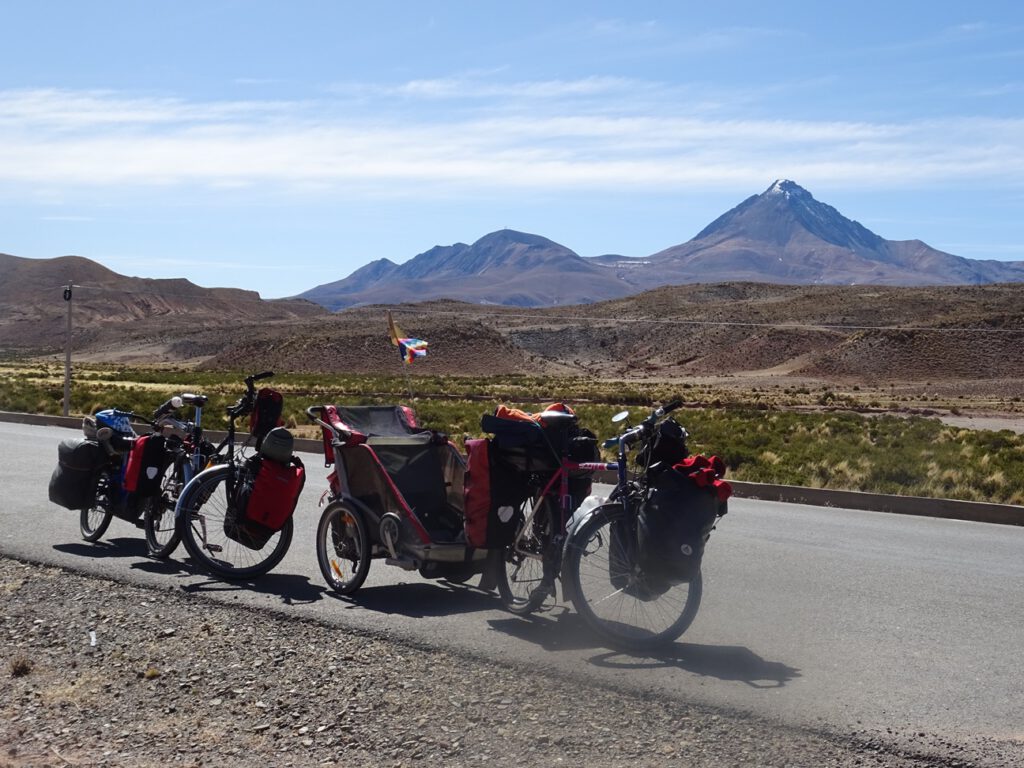 Break on the Atocha Tupiza road