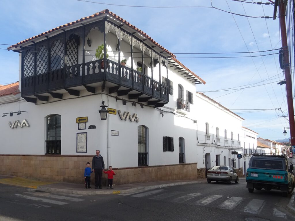 Colonial building in Sucre