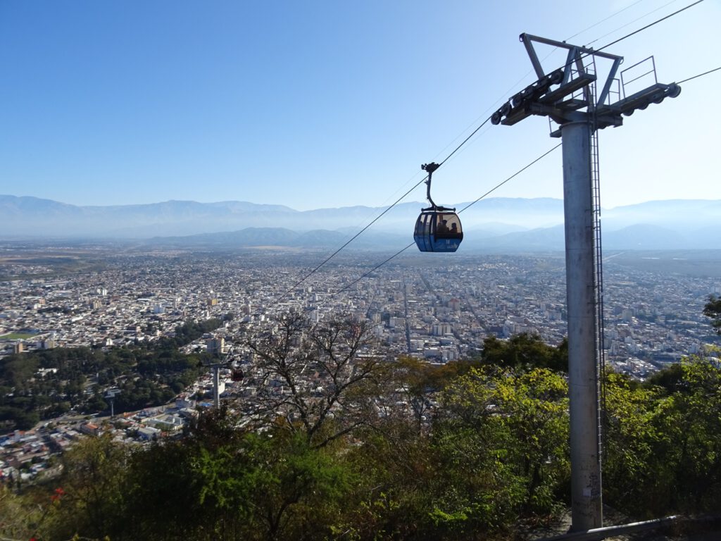 Salta from Cerro San Bernardo