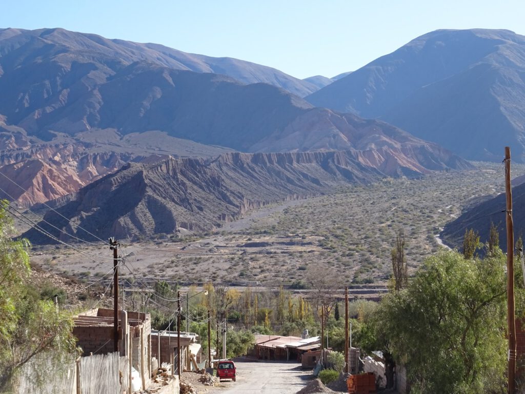 A river valley in Humahuaca