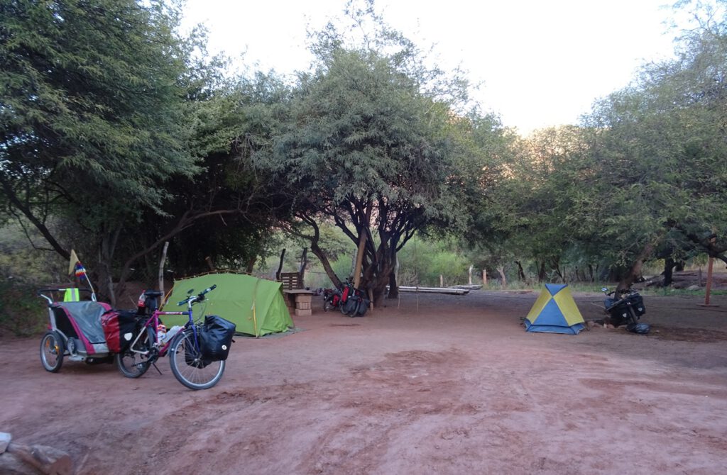 Camping in the Quebrada