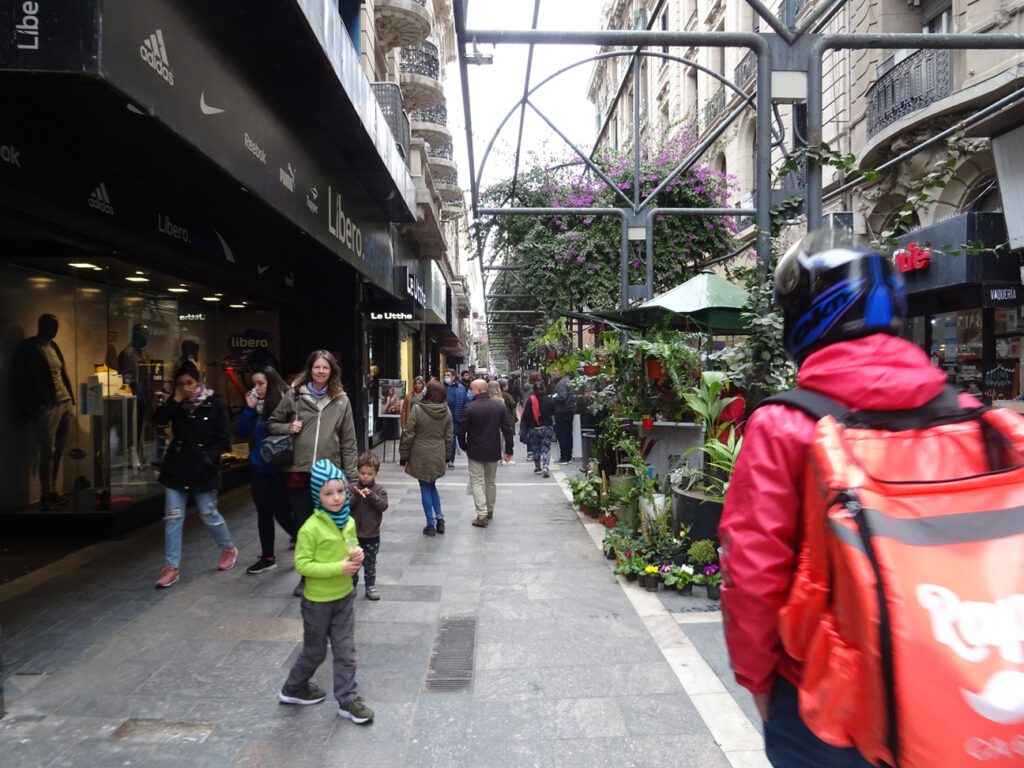 Pedestrian streets in Cordoba