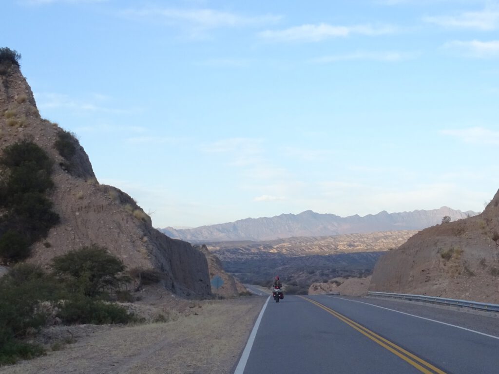 cycling before Hualfin