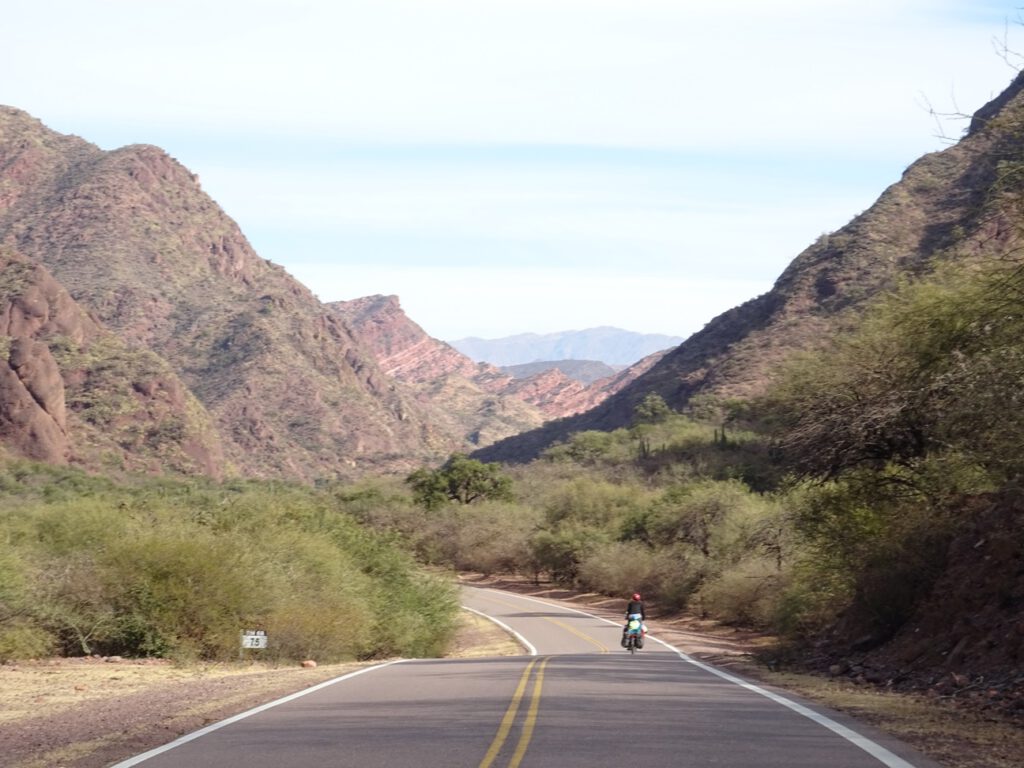 Entering the Quebrada