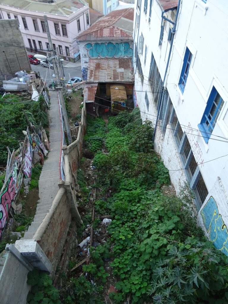 Abandoned cable car