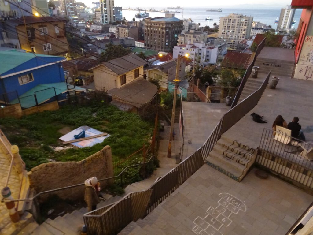 Stairs in Valparaiso