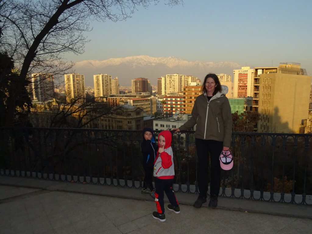 View from Cerro Santa Lucía