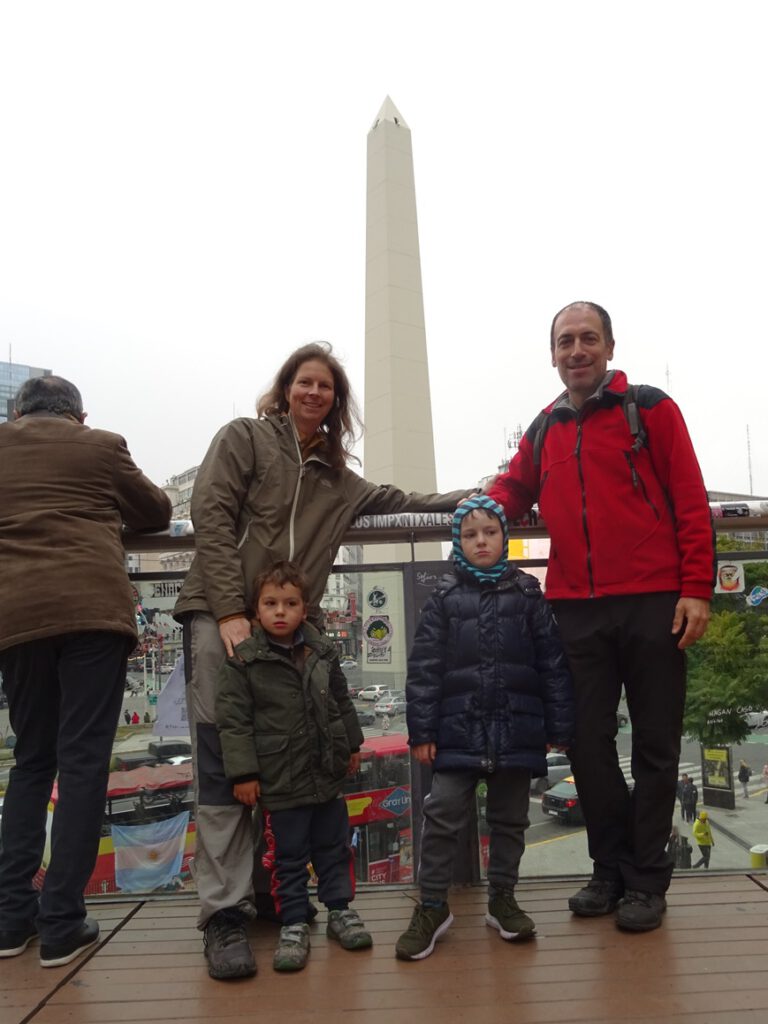 The famous Obelisk in Avenida 9 de Julio