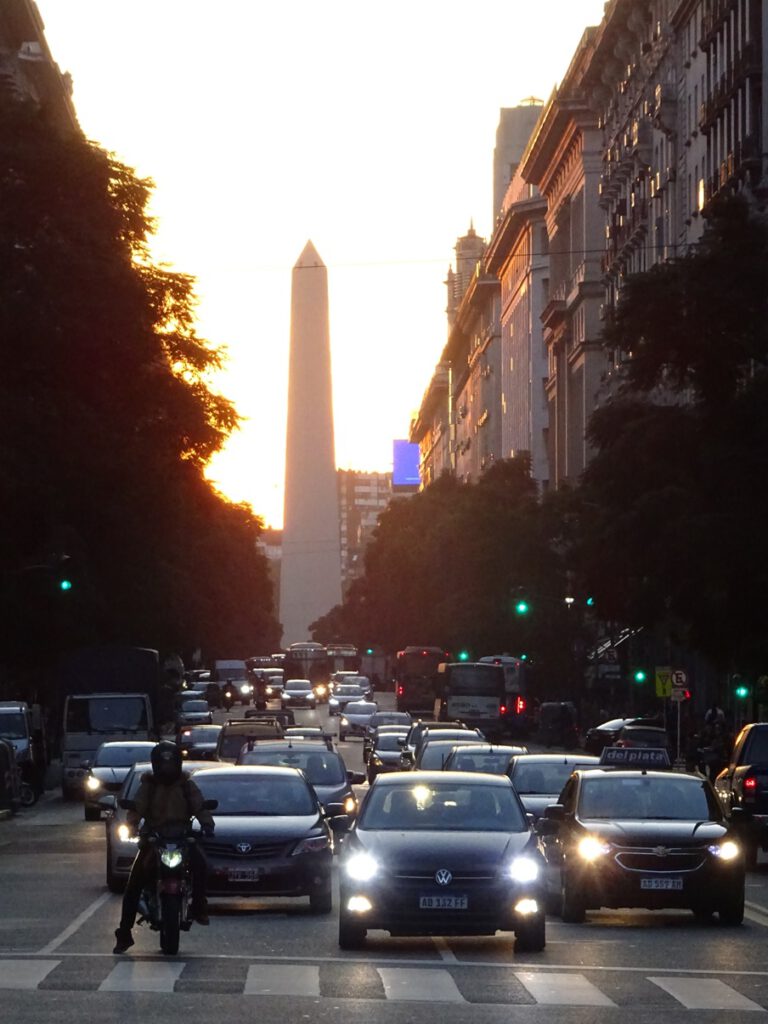 Late evening in Buenos Aires