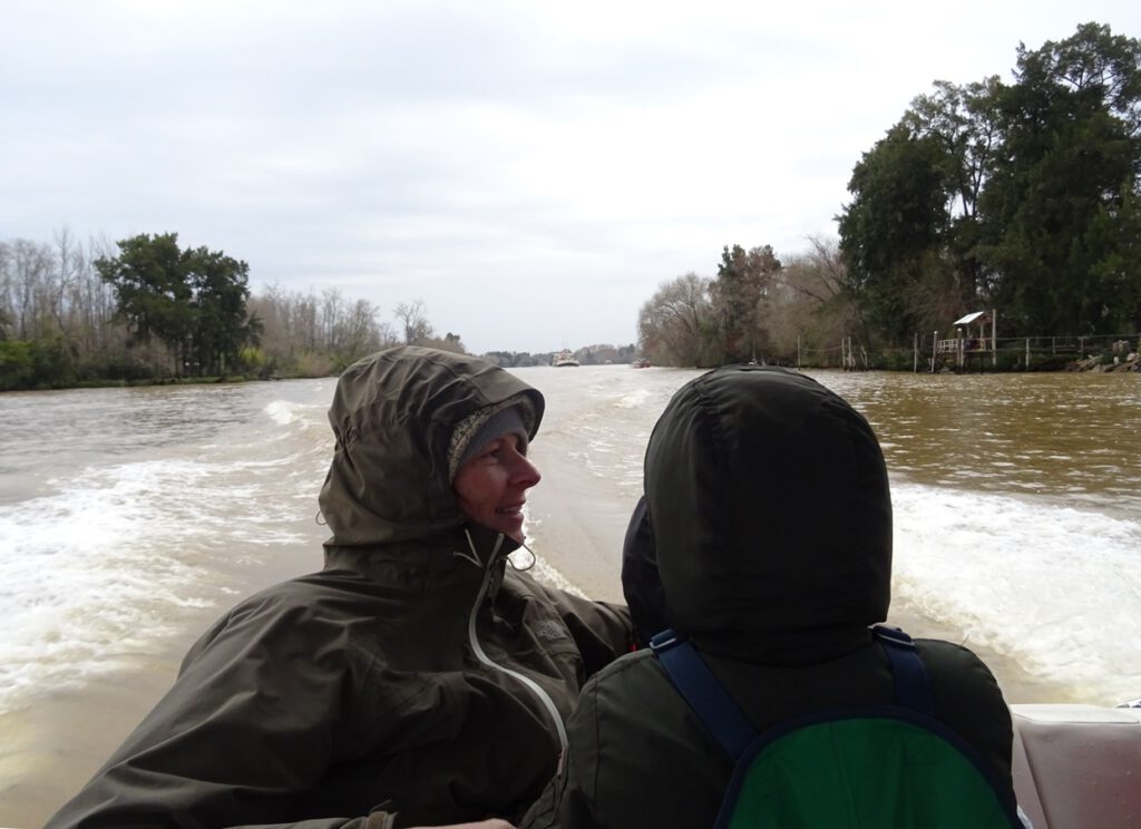 Bad weather in El Tigre