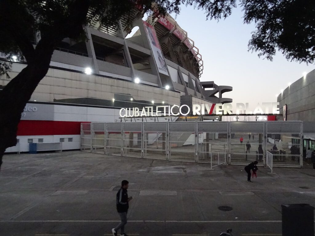 River Plate stadium, in Palermo