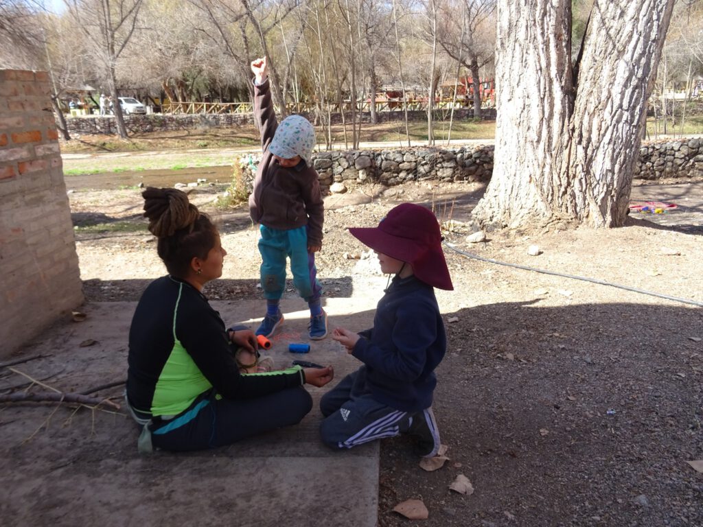 Doing dream catchers