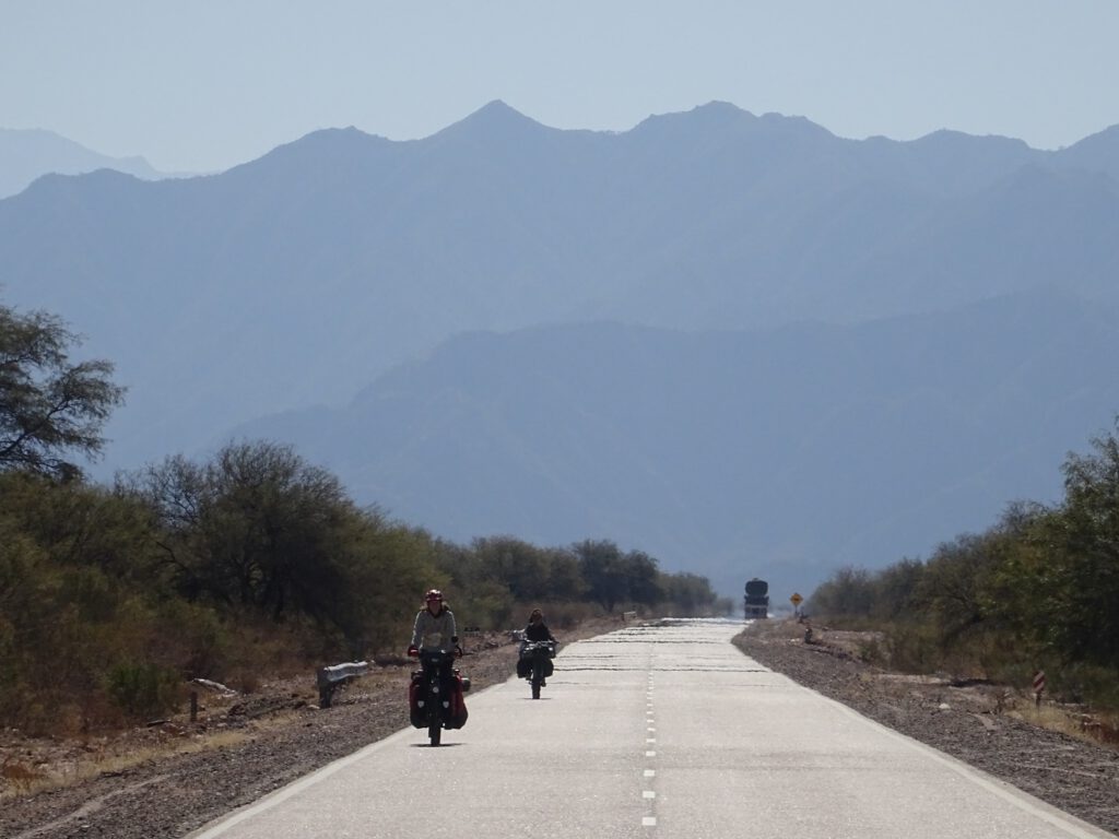 Straight road in Catamarca